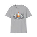 Nae Scotland, Nae Party – Eagle & Highland Stag Cone T-Shirt