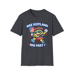 Nae Scotland, Nae Party – Tartan Pickleball Ace T-Shirt