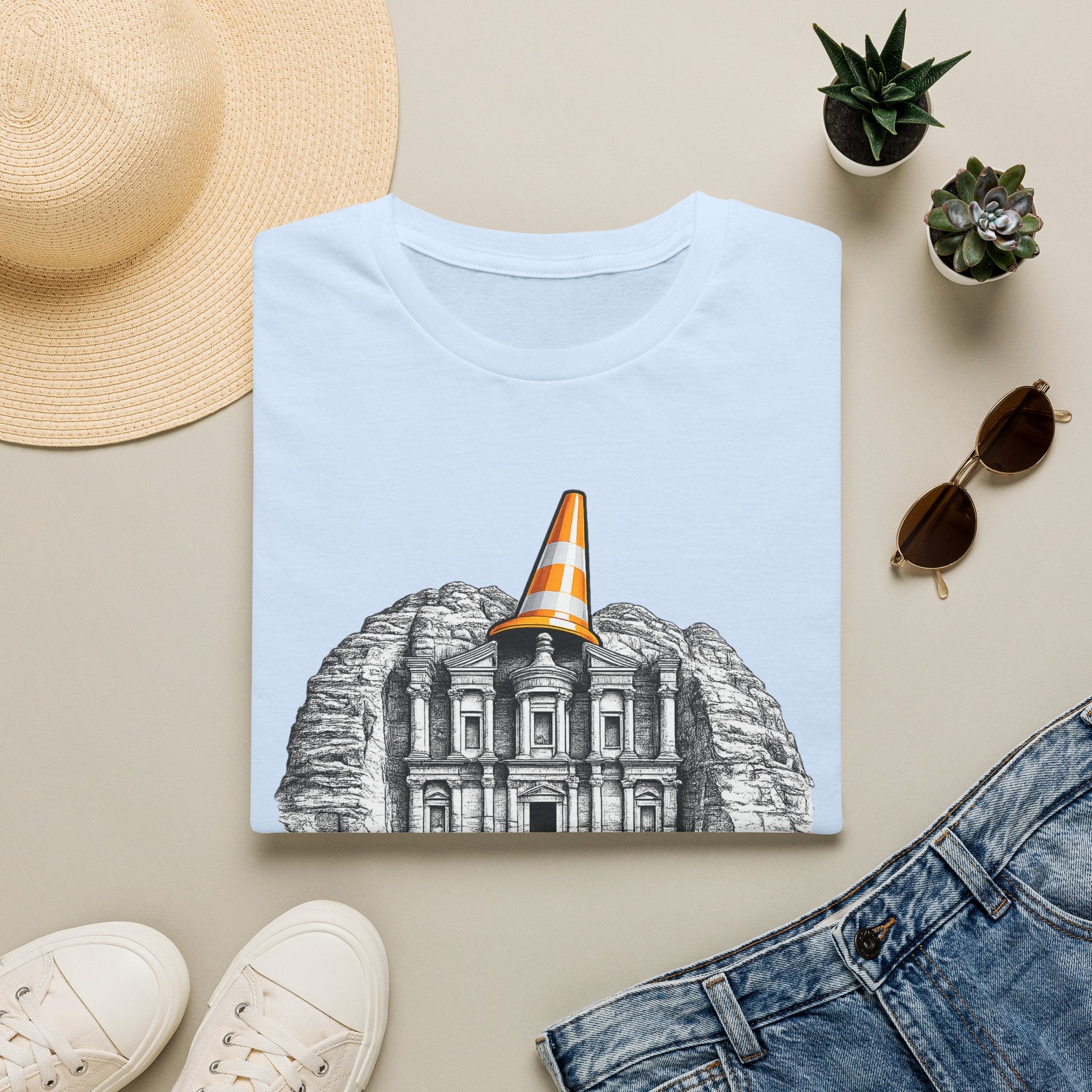 Nae Scotland Nae Party – Petra Treasury Cone T-Shirt