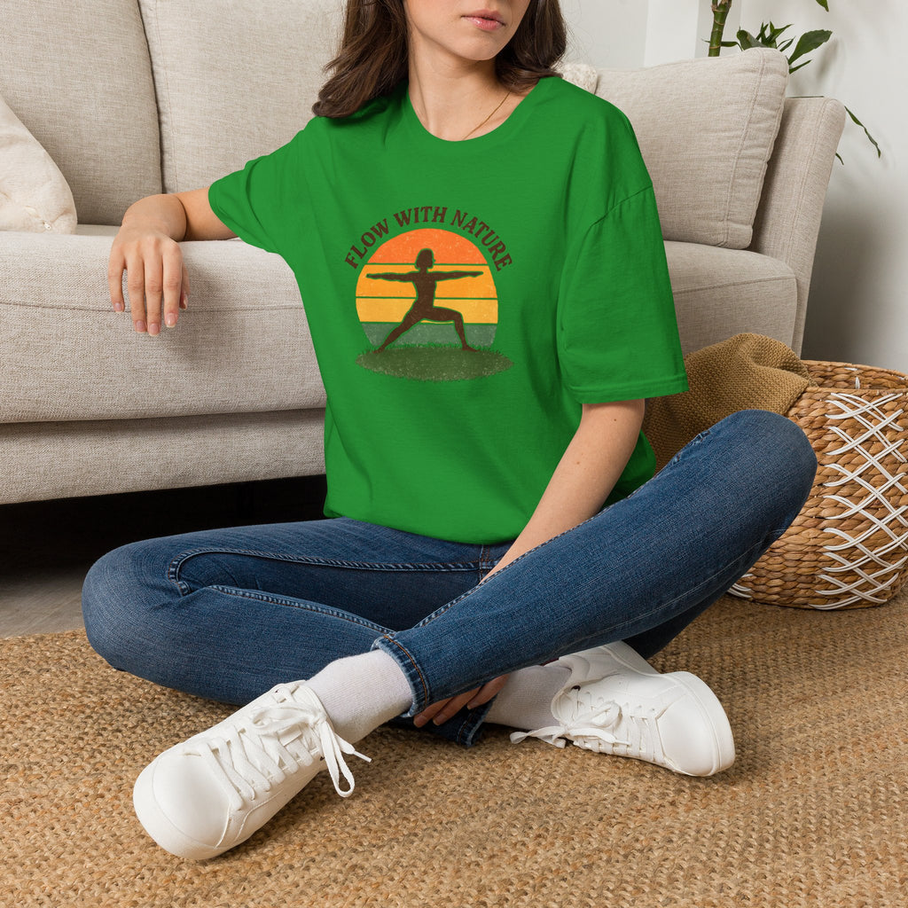 Sunset Nature Yoga T-Shirt