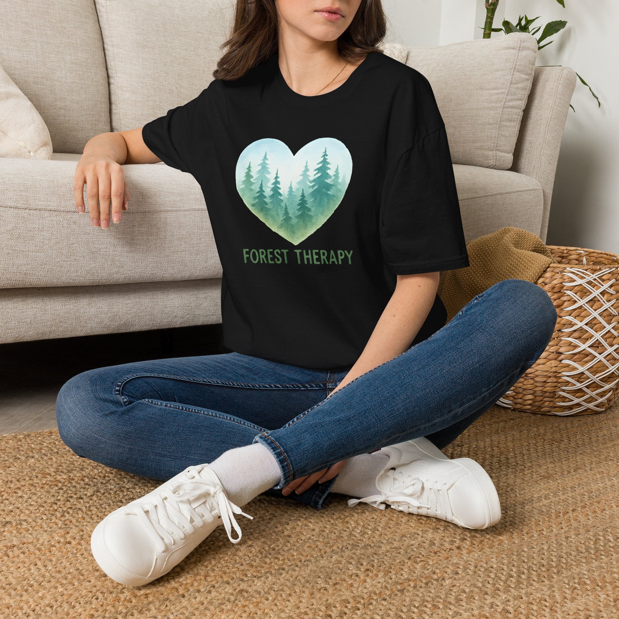Forest Therapy Heart T-Shirt