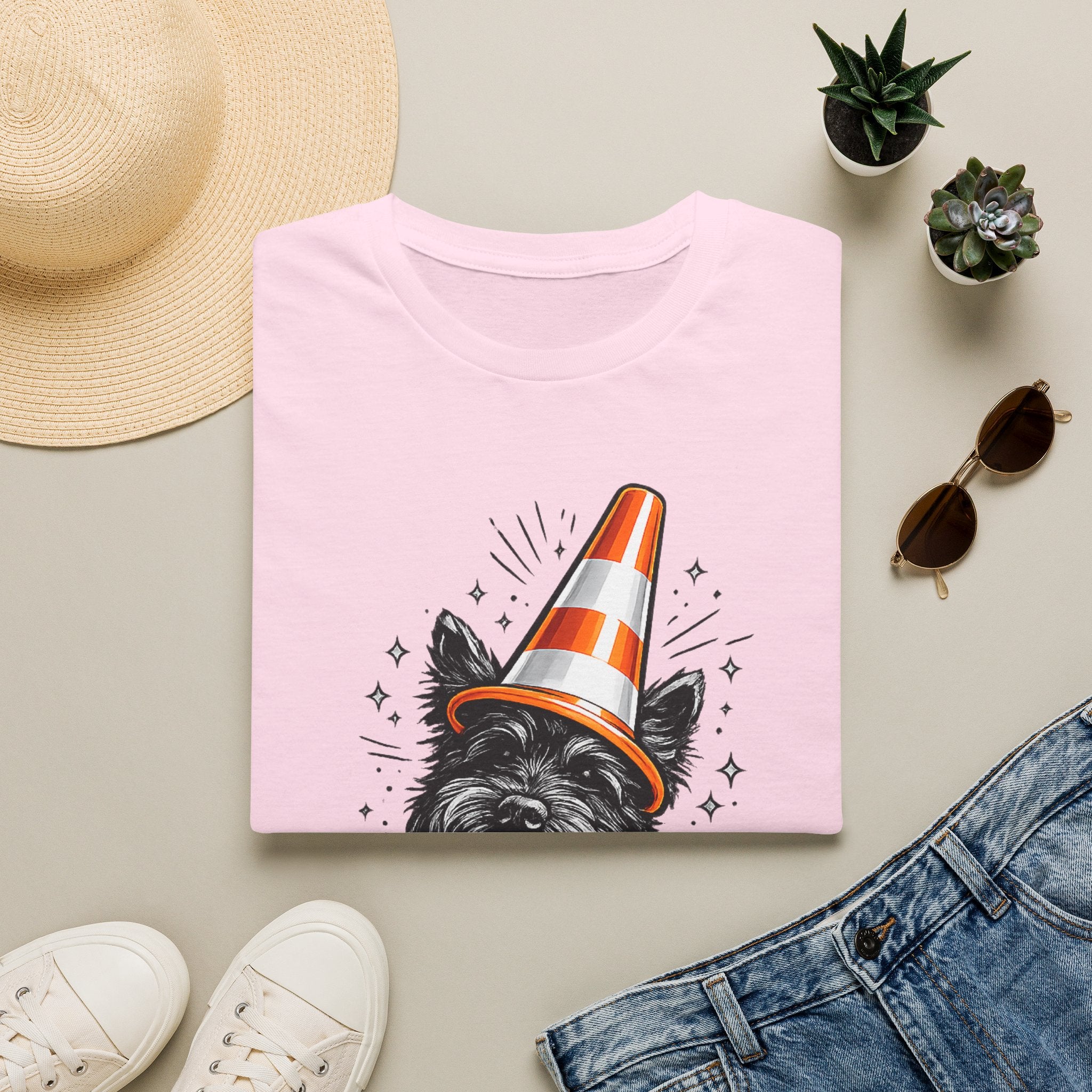 Nae Scotland, Nae Party – Scottish Terrier Cone T-Shirt