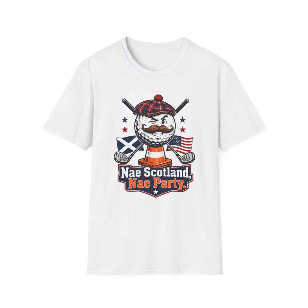 Golf Ball USA Scotland T-Shirt