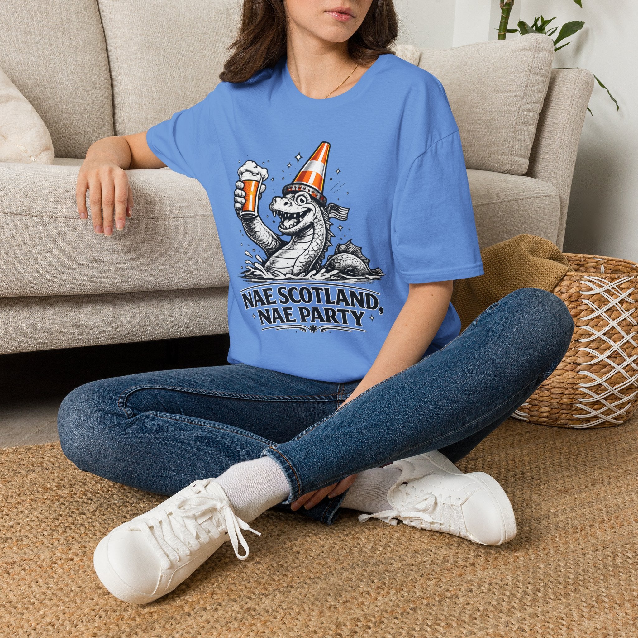 Nae Scotland, Nae Party – Nessie Cone T-Shirt