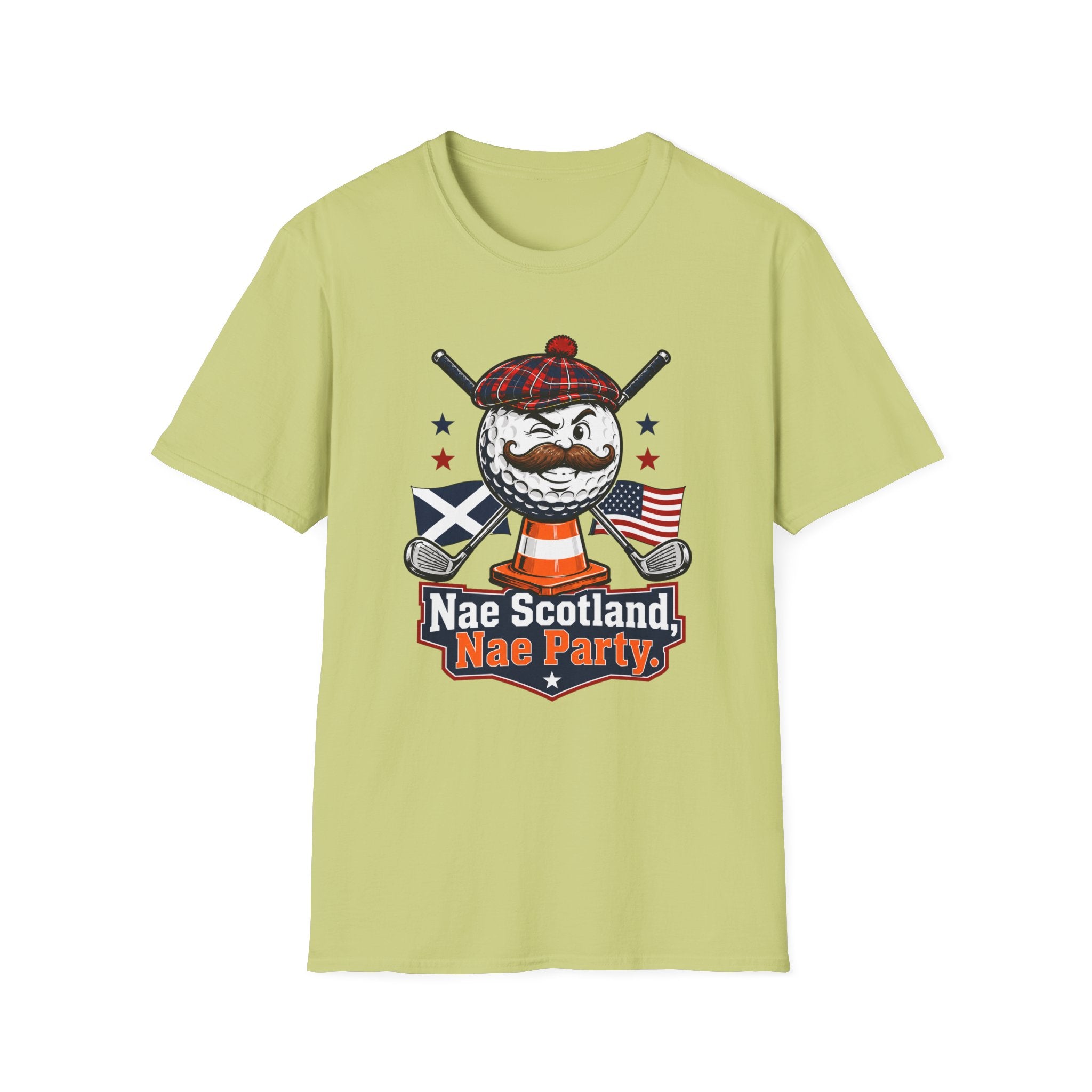 Golf Ball USA Scotland T-Shirt