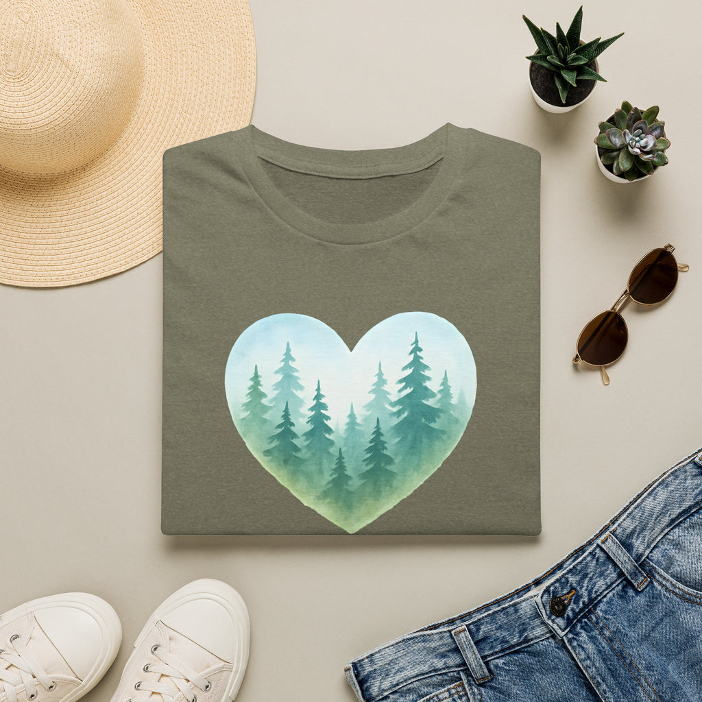 Forest Therapy Heart T-Shirt