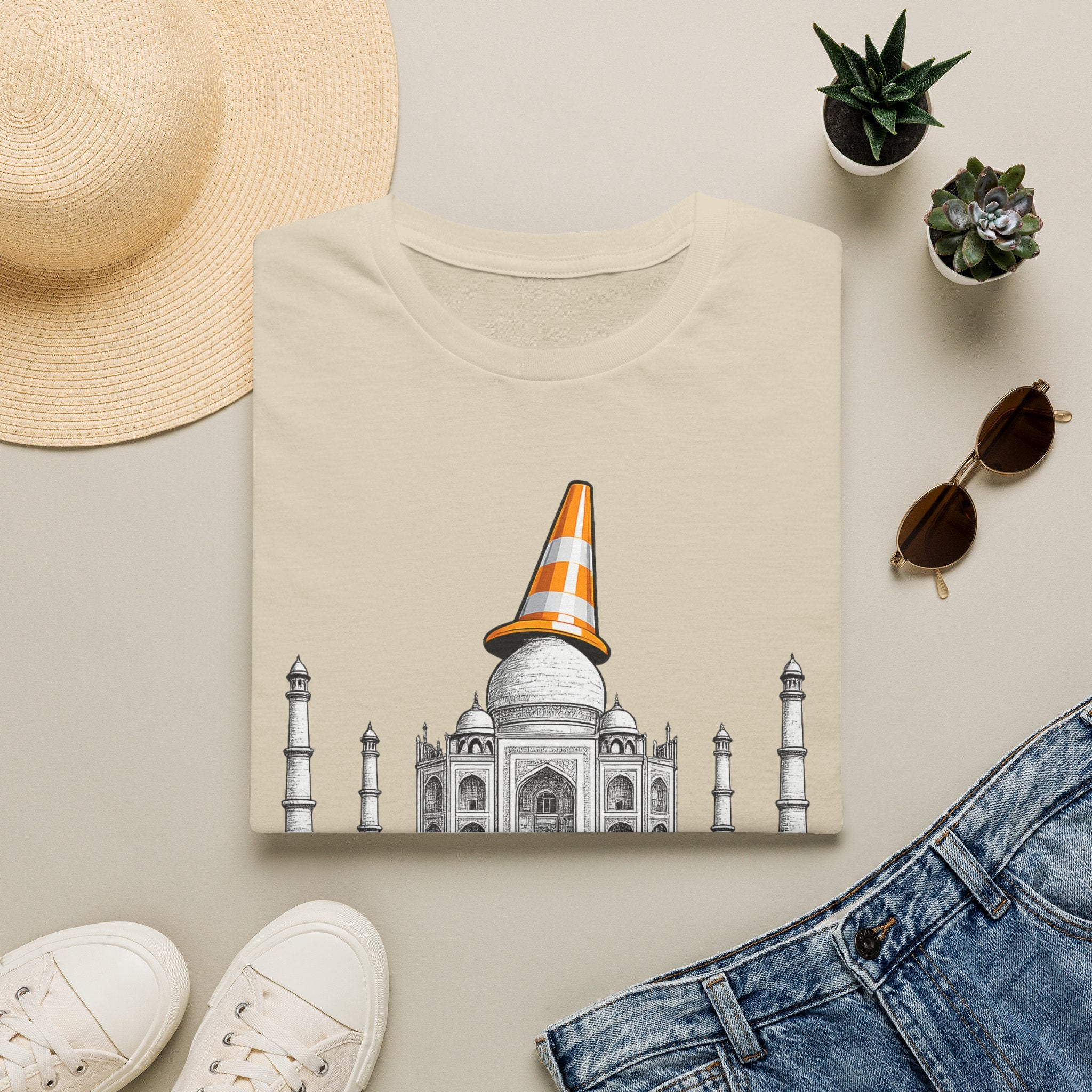 Copy of Nae Scotland, Nae Party – Taj Mahal Cone T-Shirt