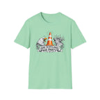 Nae Scotland, Nae Party – Eagle & Highland Stag Cone T-Shirt