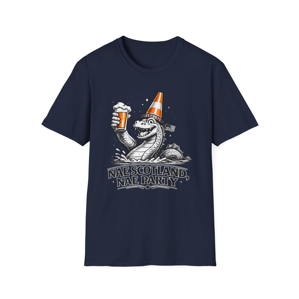 Nae Scotland, Nae Party – Nessie Cone T-Shirt