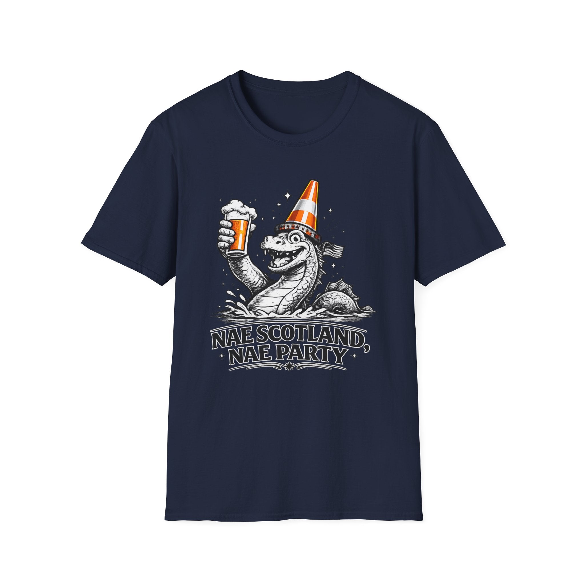Nae Scotland, Nae Party – Nessie Cone T-Shirt