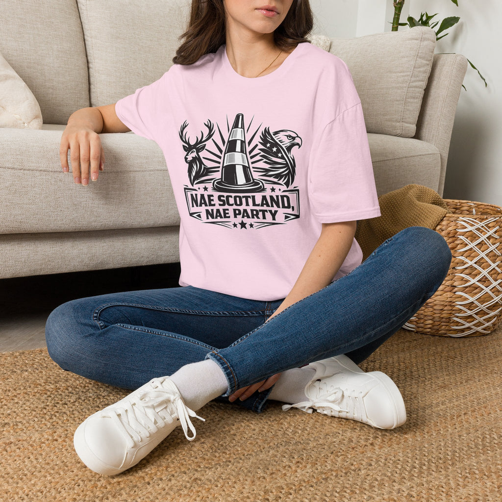 Nae Scotland, Nae Party – Deer - Eagle Cone T-Shirt
