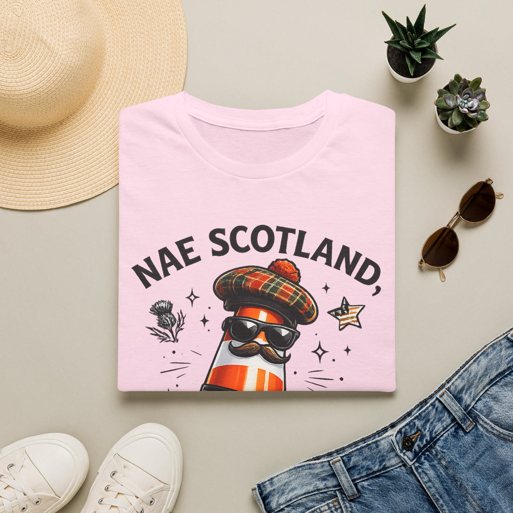 Nae Scotland, Nae Party – Highland Cone Scotsman T-Shirt