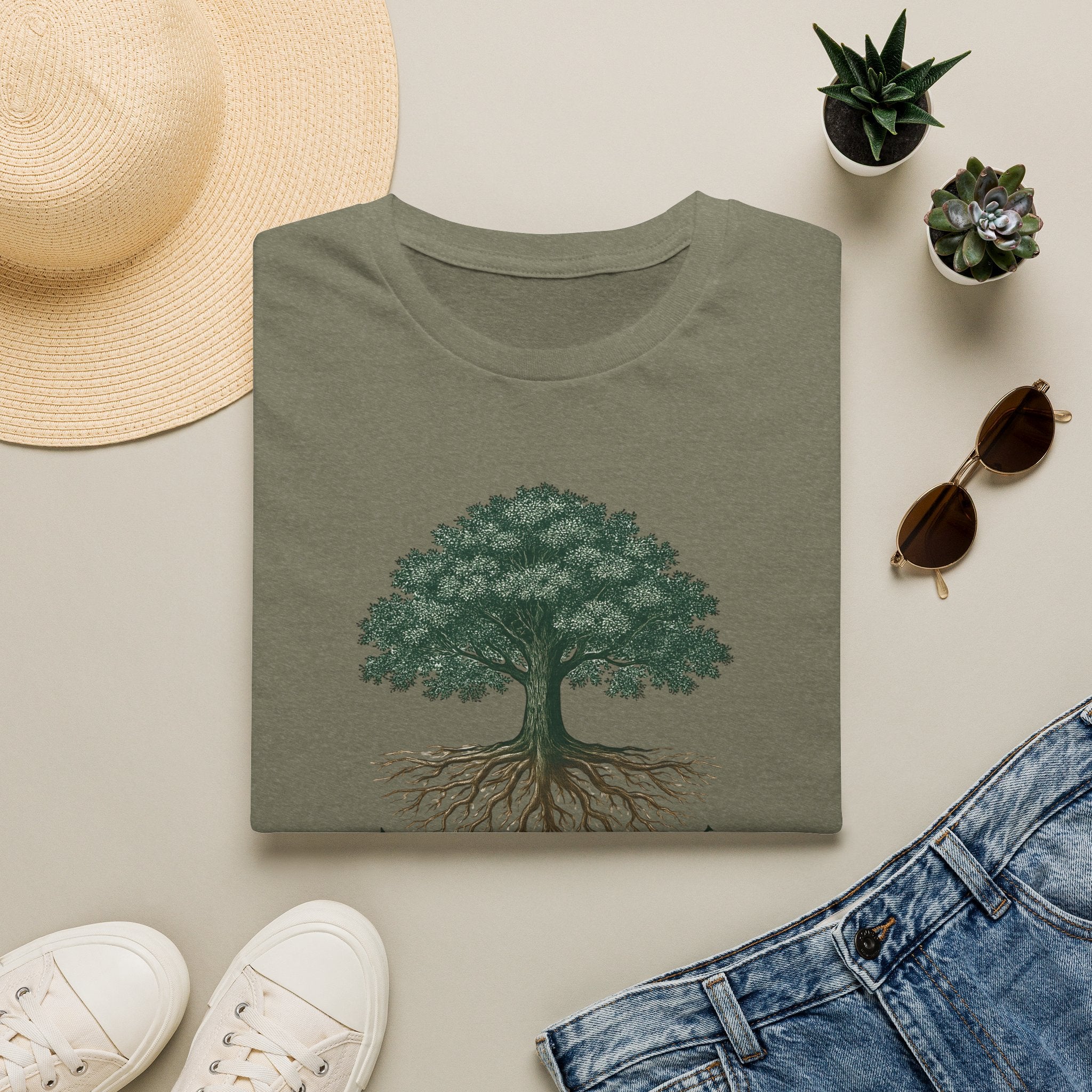 Tree with Exposed Roots T-Shirt