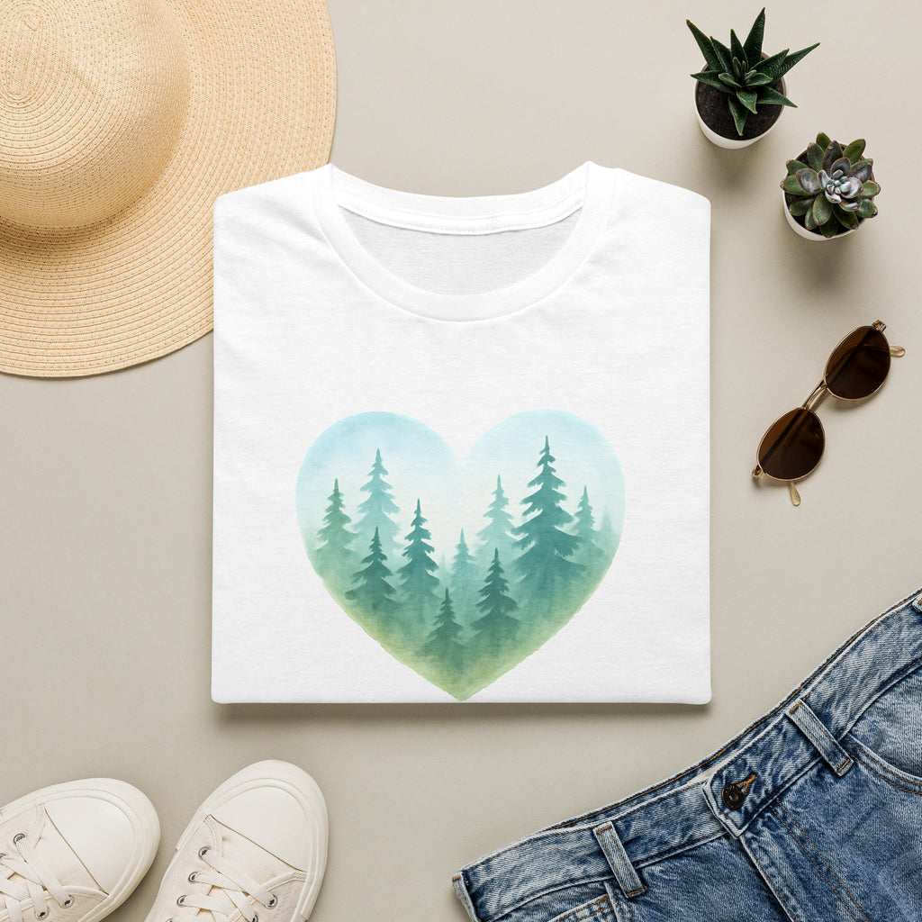 Forest Therapy Heart T-Shirt