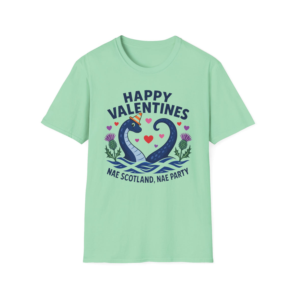 Valentines Nessie T-Shirt