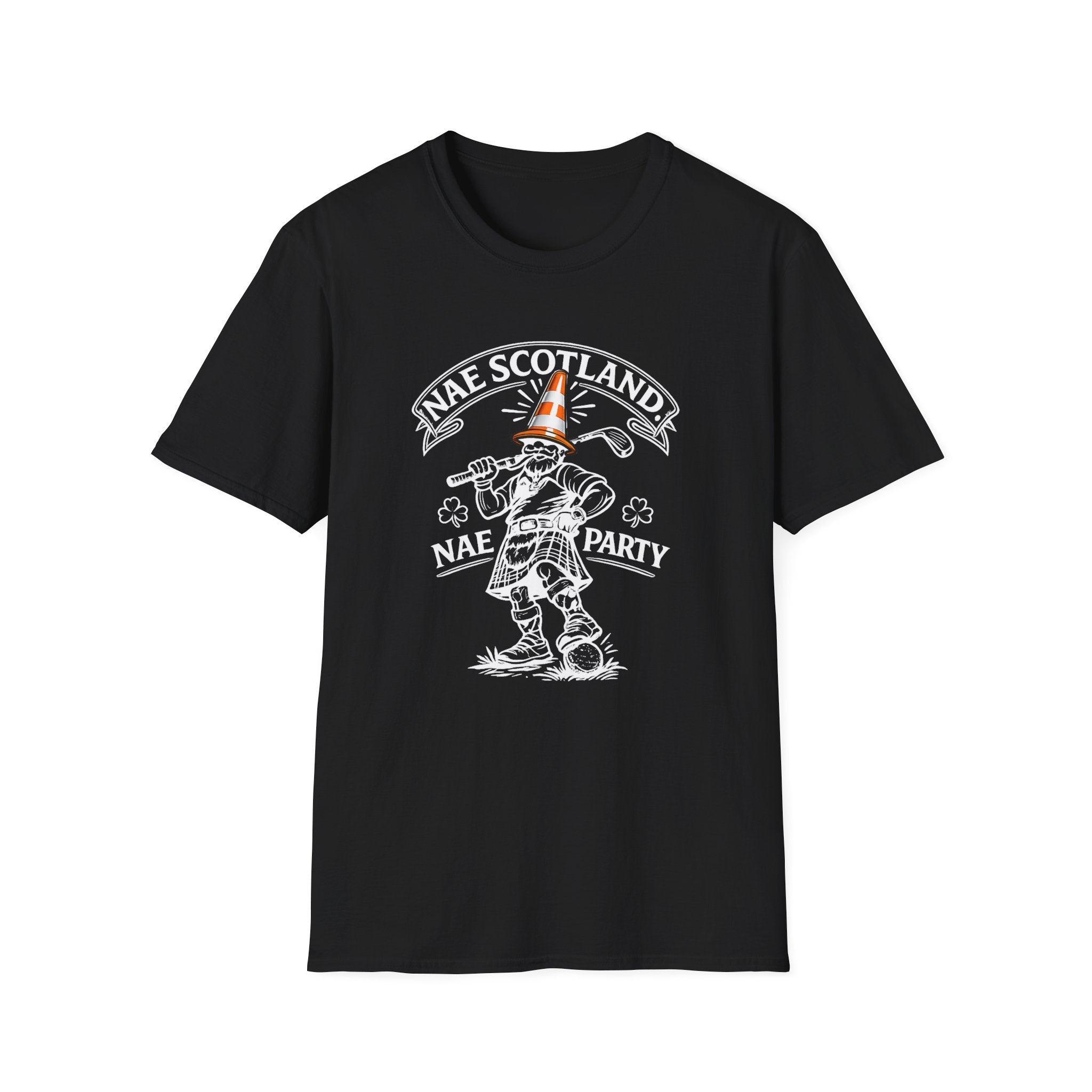 Copy of Nae Scotland, Nae Party – Baseball Stadium Cone T-Shirt