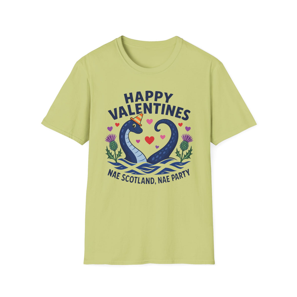 Valentines Nessie T-Shirt