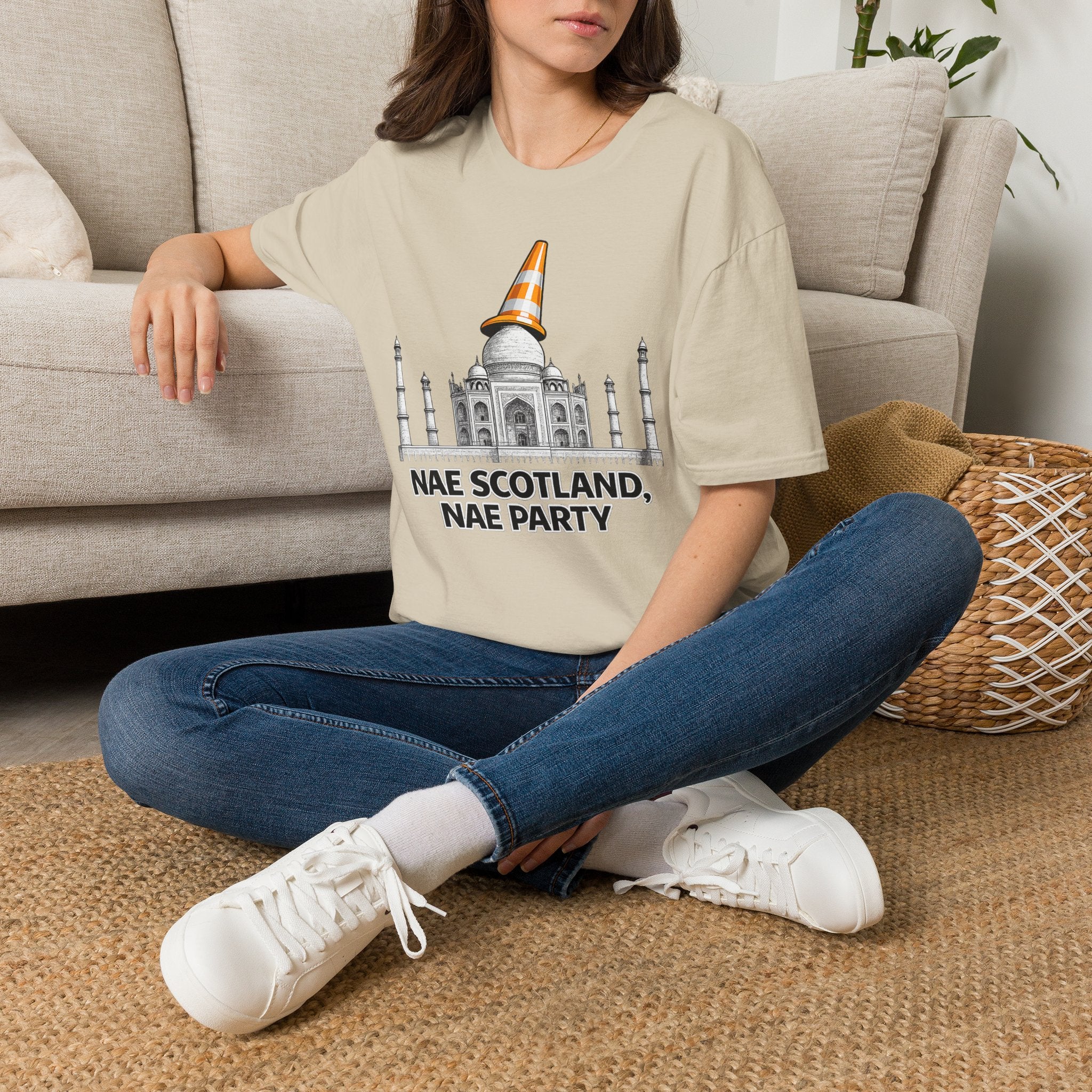 Copy of Nae Scotland, Nae Party – Taj Mahal Cone T-Shirt