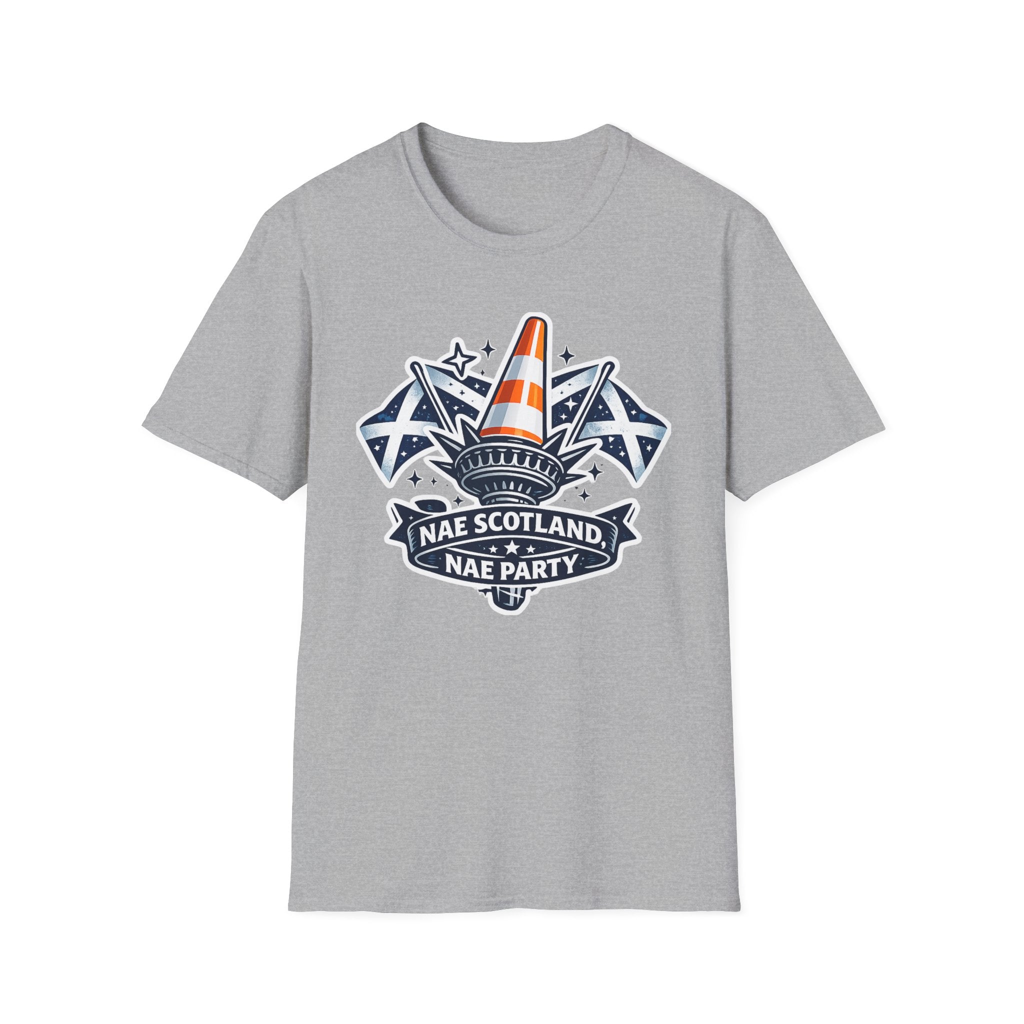 Copy of Nae Scotland, Nae Party – Deer - Eagle Cone T-Shirt