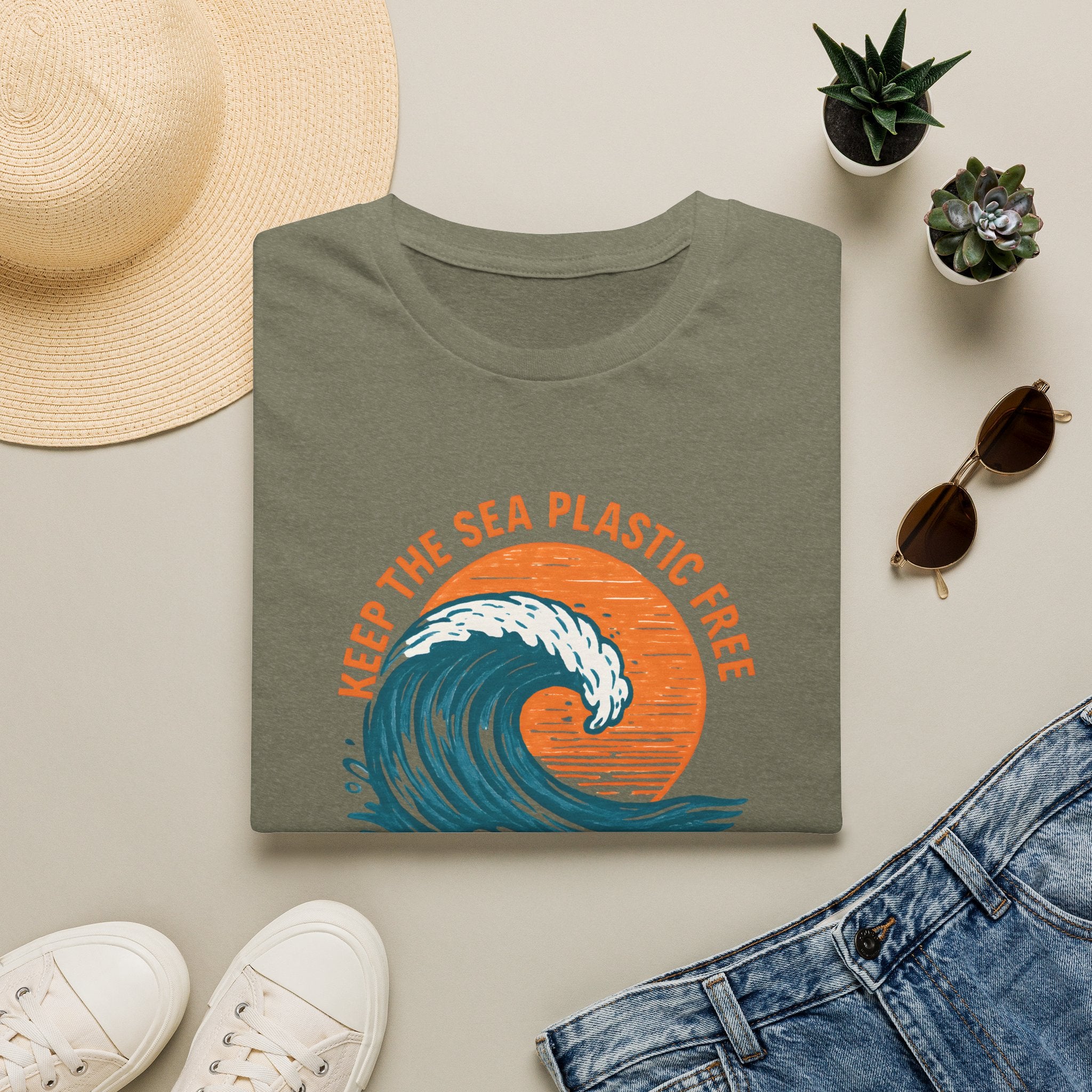 Plastic Free Sea T-Shirt