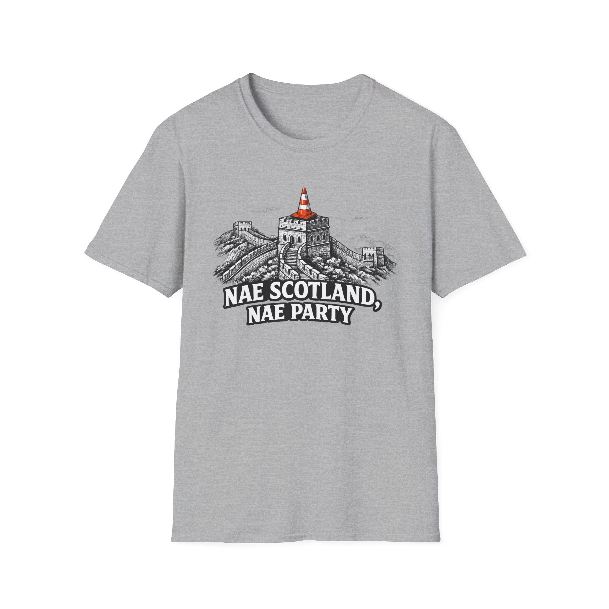 Nae Scotland, Nae Party – Great Wall Cone T-Shirt