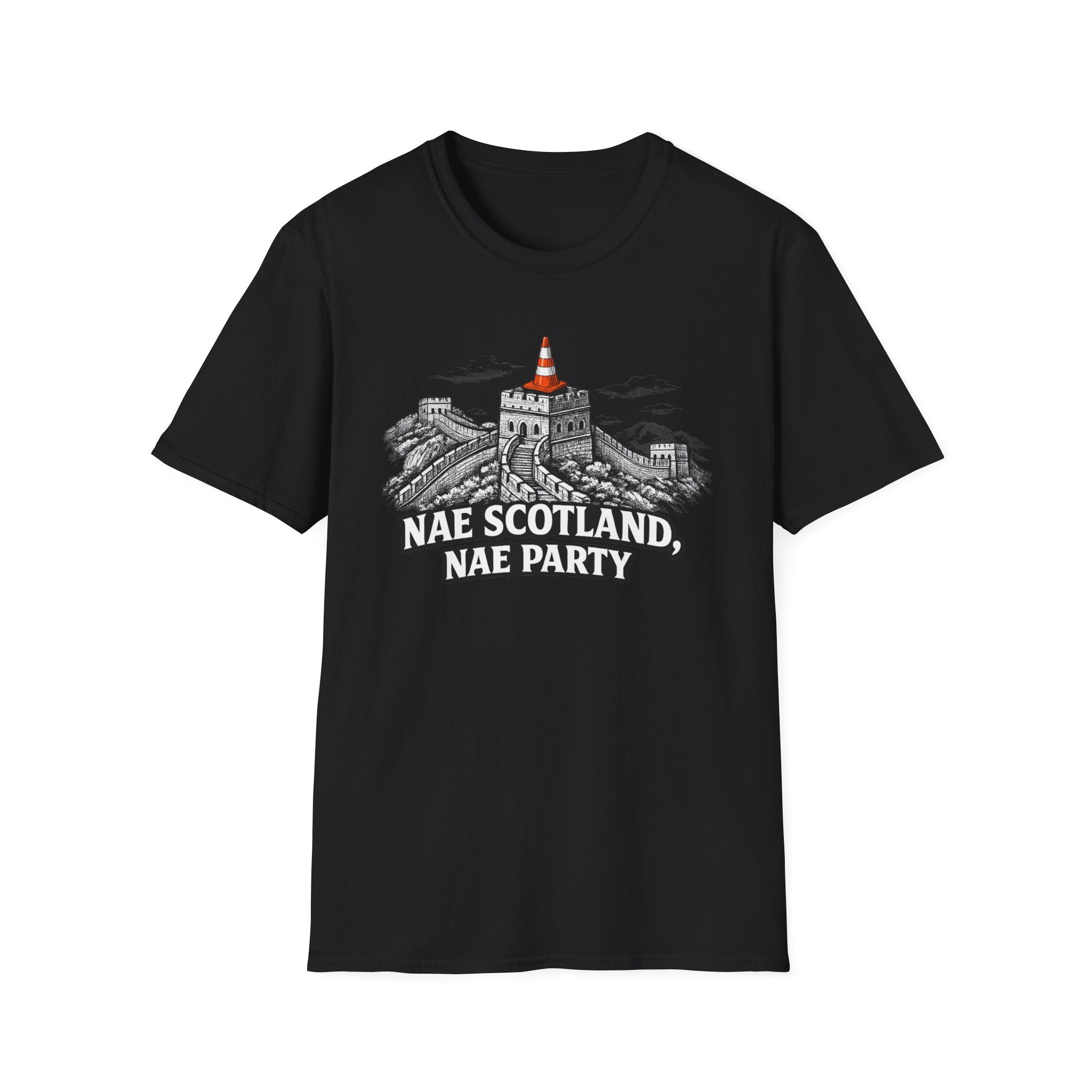 Nae Scotland, Nae Party – Great Wall Cone T-Shirt