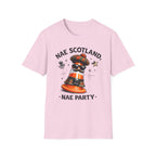 Nae Scotland, Nae Party – Highland Cone Scotsman T-Shirt