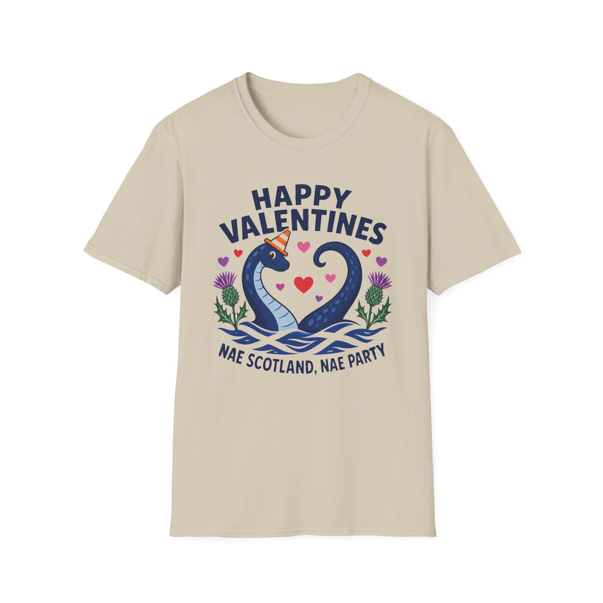 Valentines Nessie T-Shirt