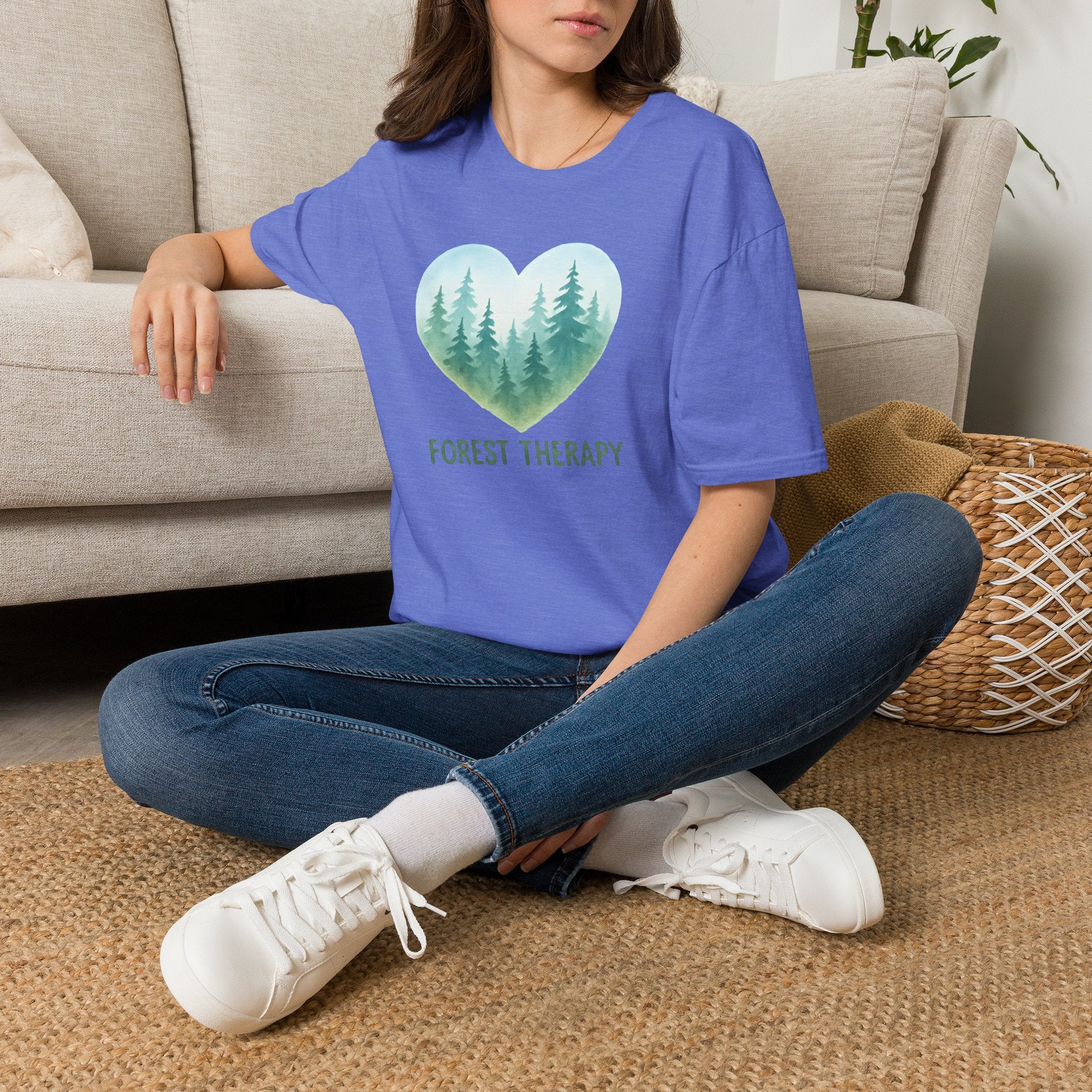 Forest Therapy Heart T-Shirt