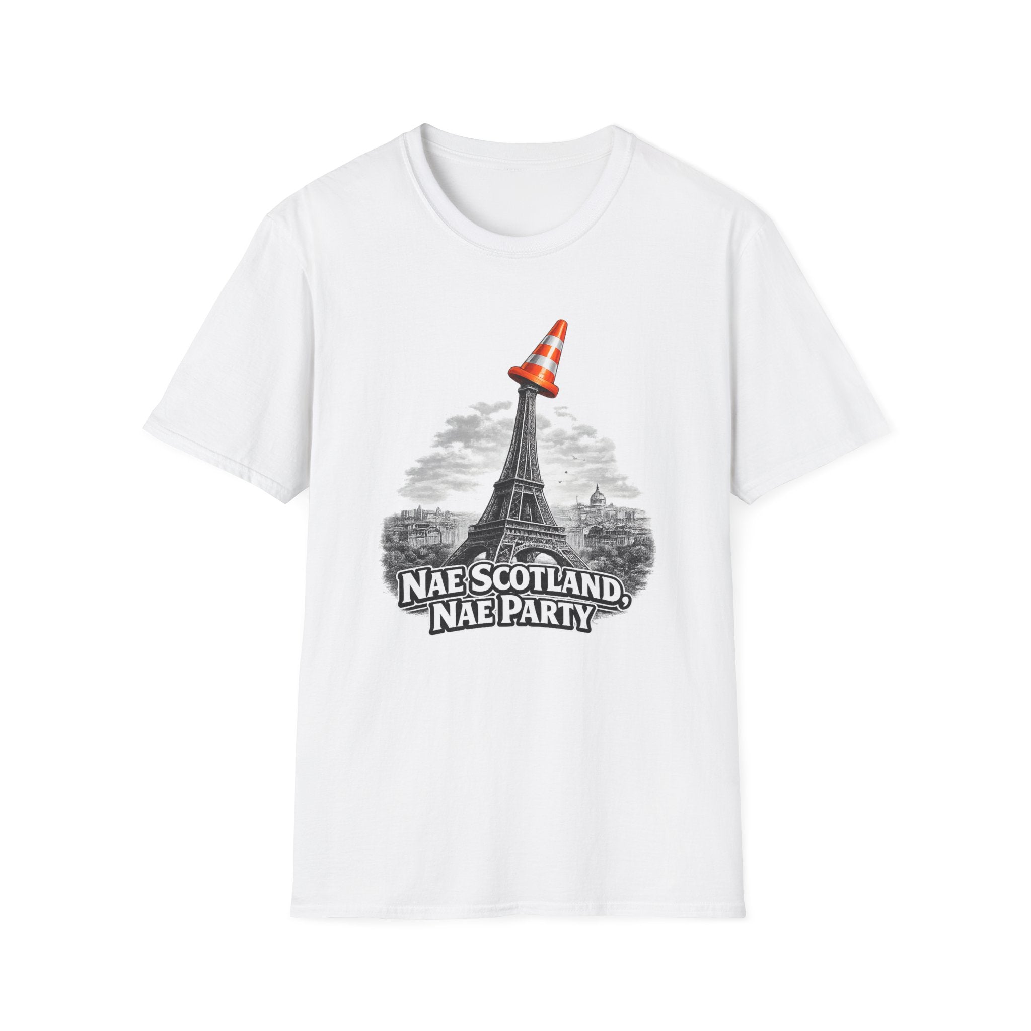 Copy of Nae Scotland, Nae Party – Eiffel Tower Cone T-Shirt