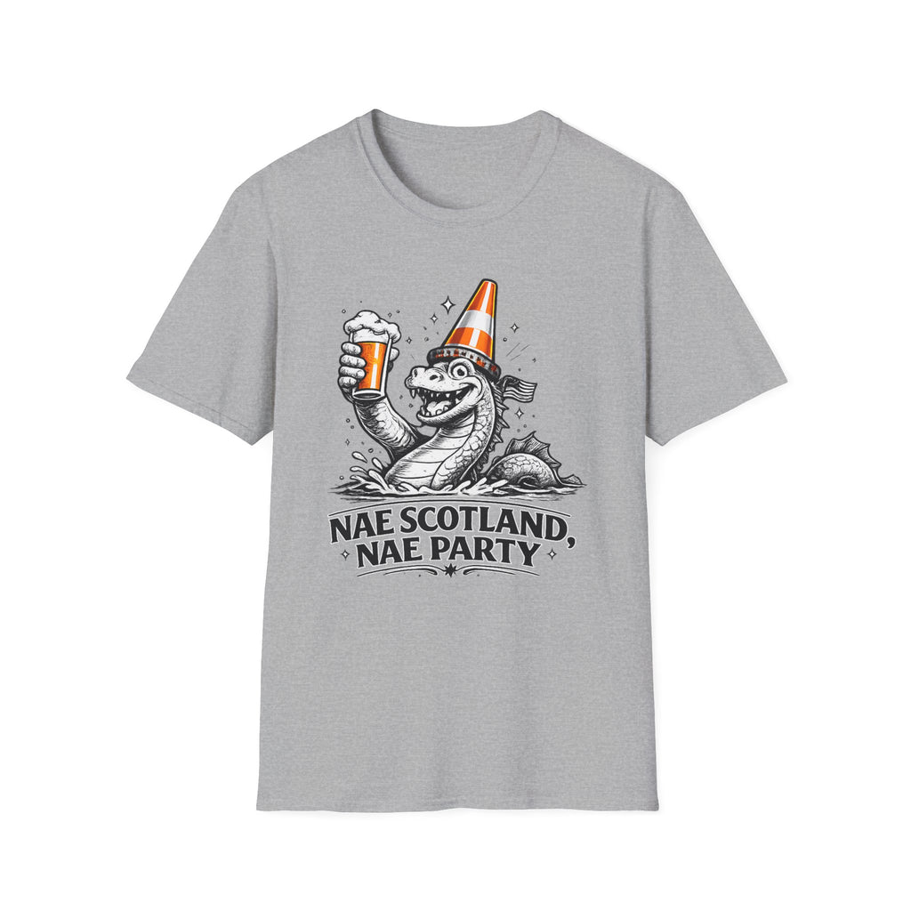 Nae Scotland, Nae Party – Nessie Cone T-Shirt