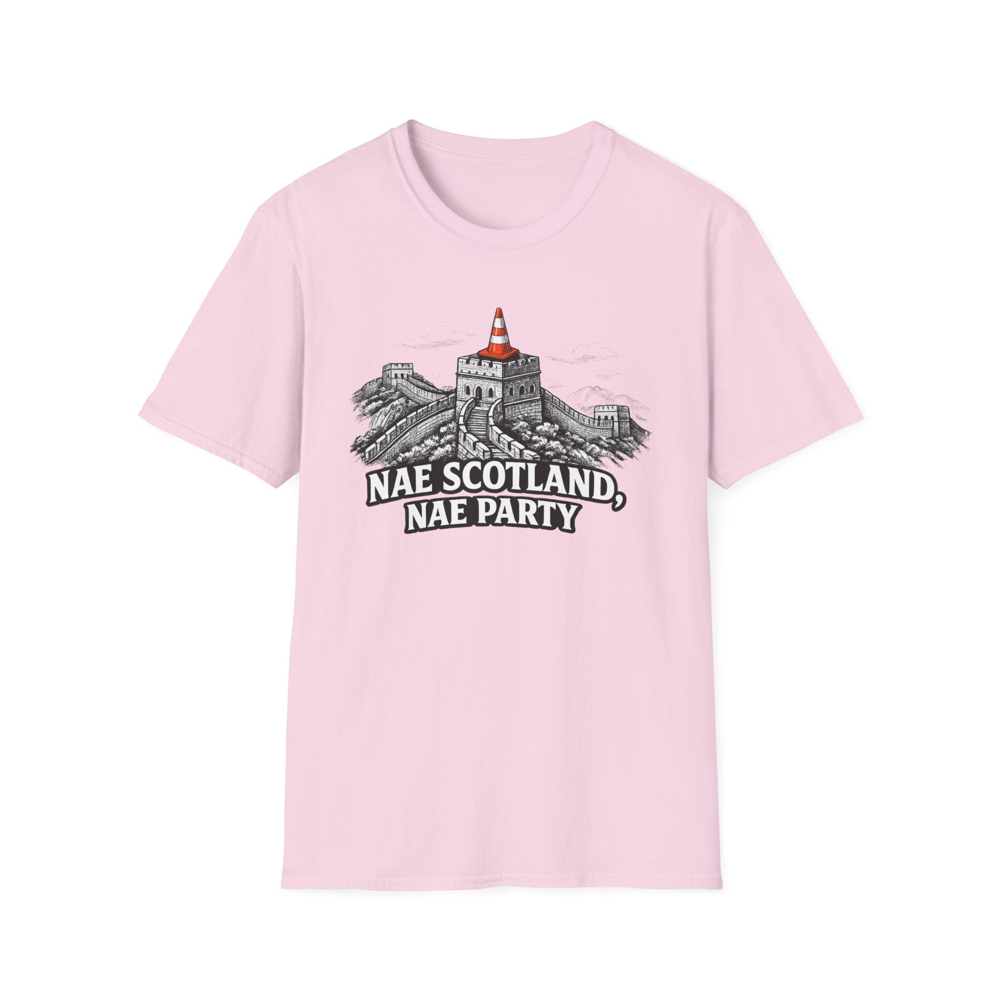 Nae Scotland, Nae Party – Great Wall Cone T-Shirt