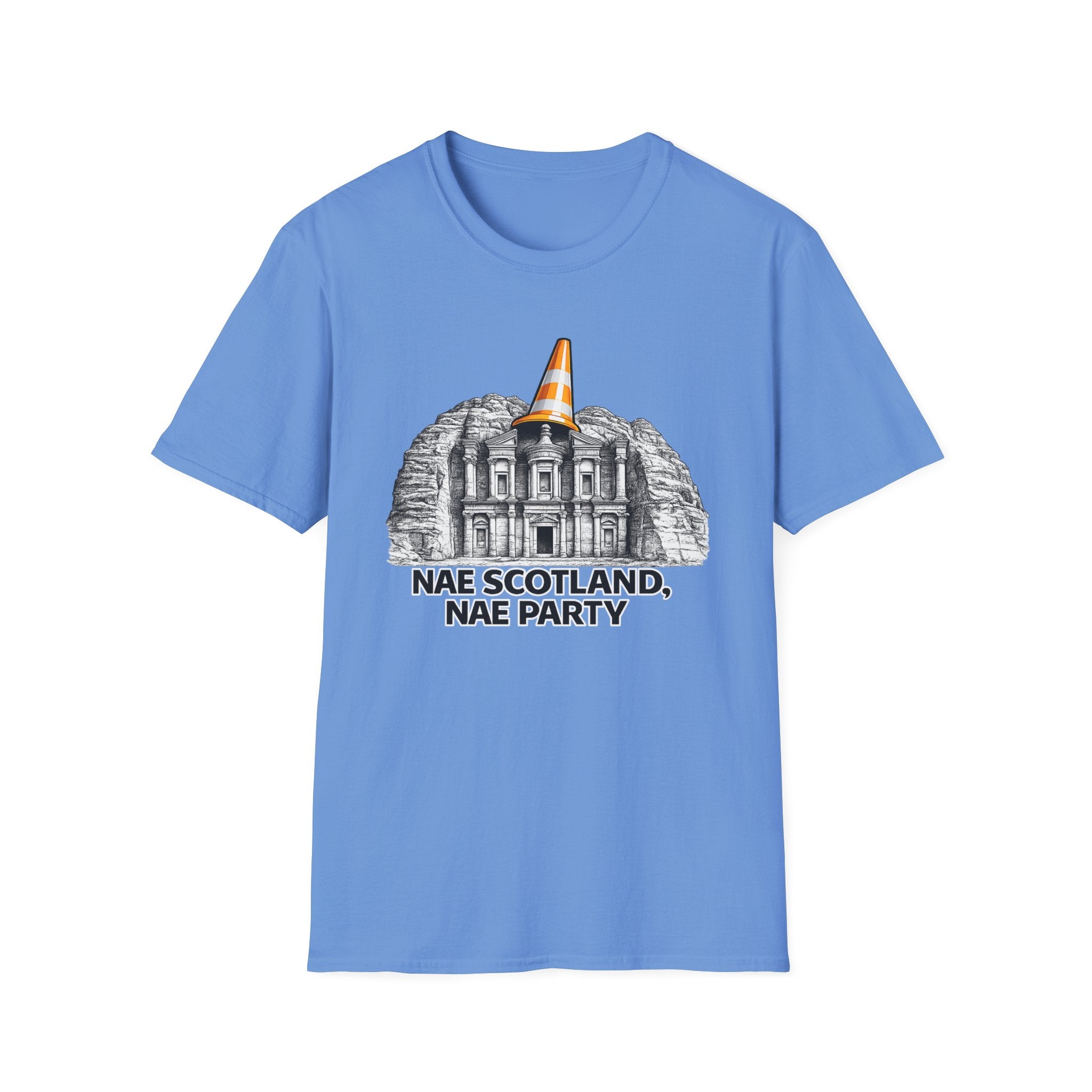 Nae Scotland Nae Party – Petra Treasury Cone T-Shirt
