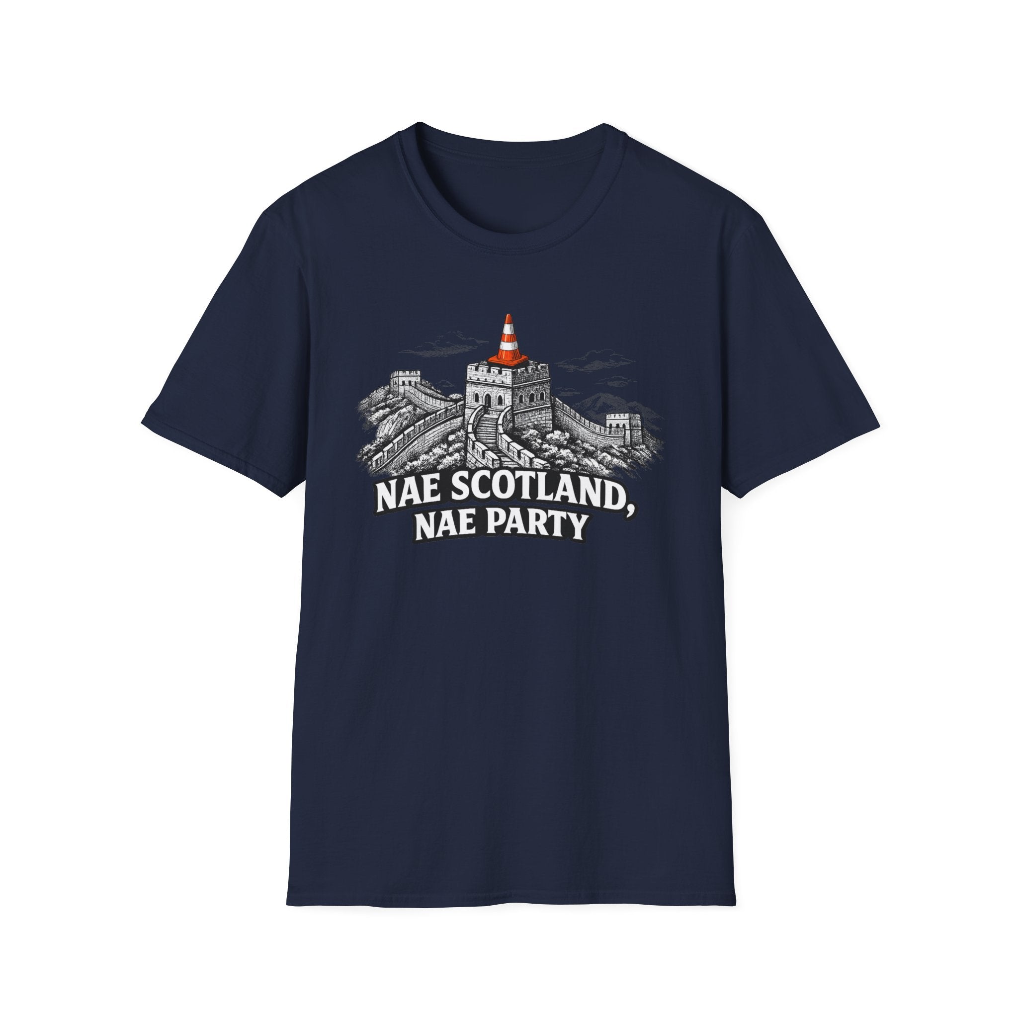 Nae Scotland, Nae Party – Great Wall Cone T-Shirt