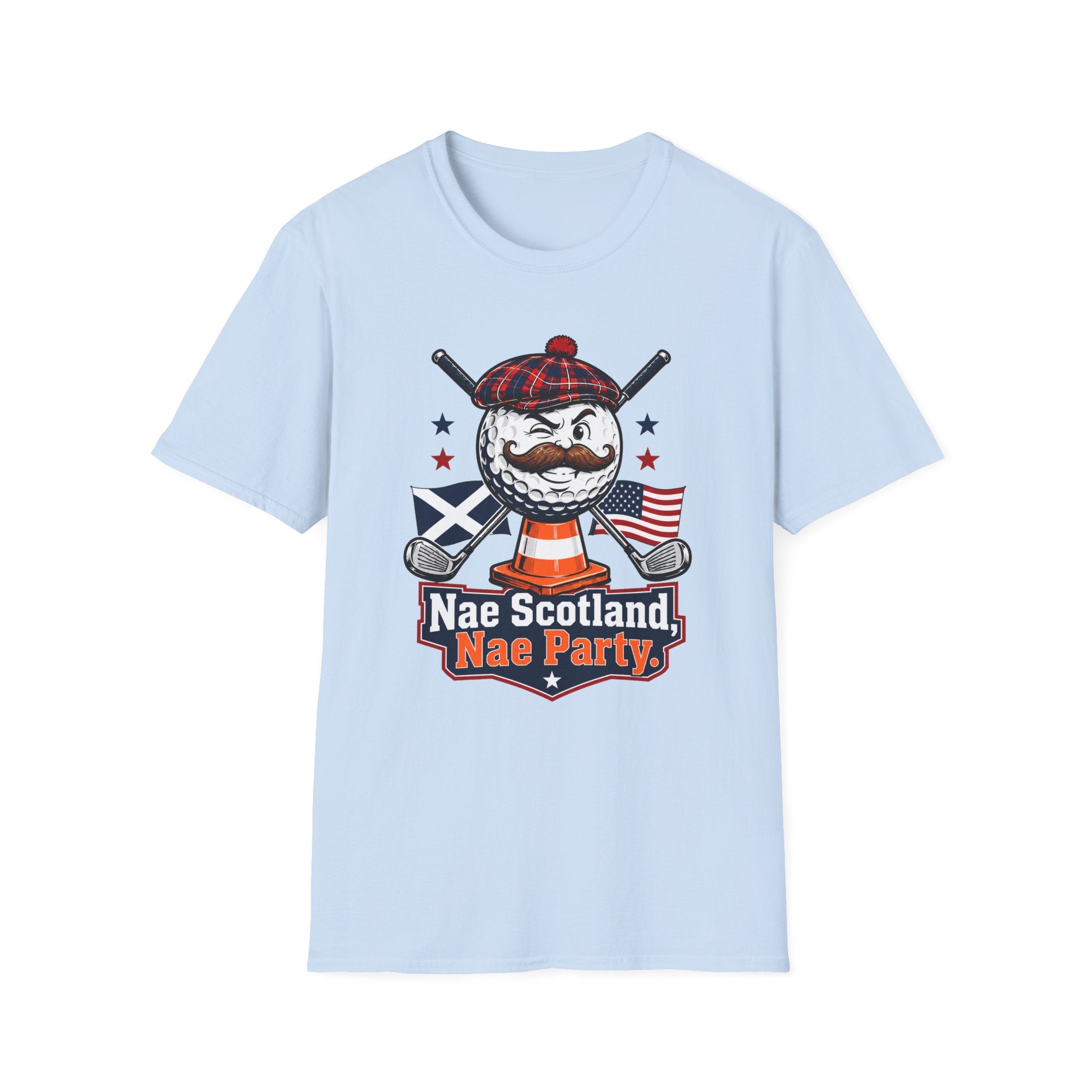 Golf Ball USA Scotland T-Shirt
