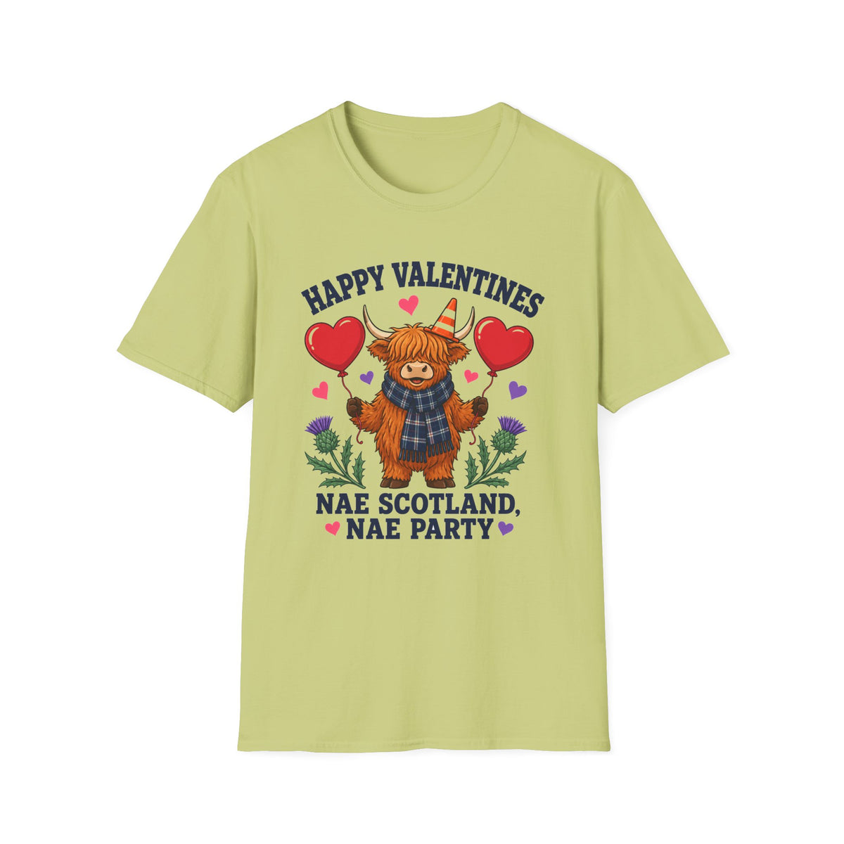 Valentines Highland Cow T-Shirt