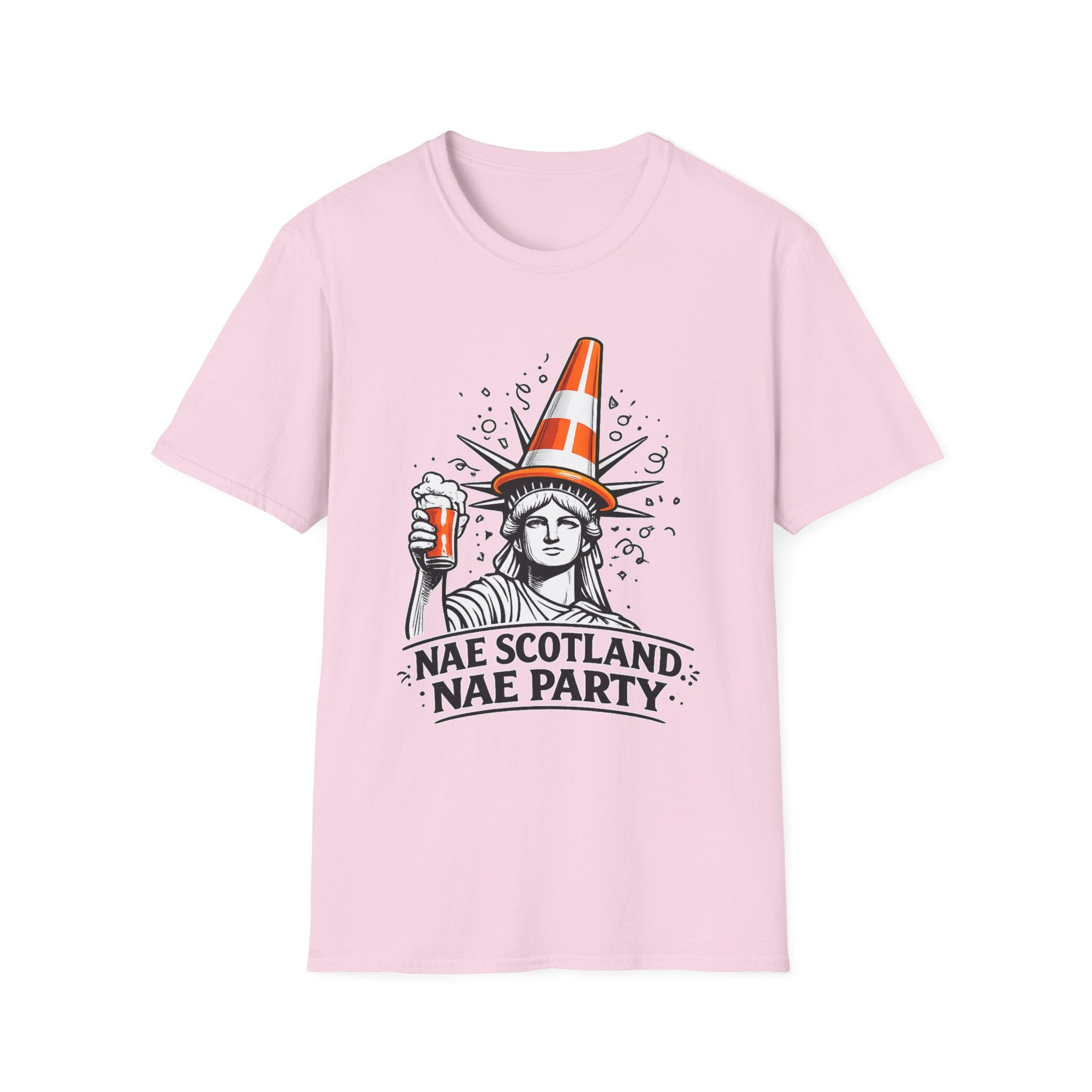 Nae Scotland, Nae Party – Liberty Cone Pint T-Shirt