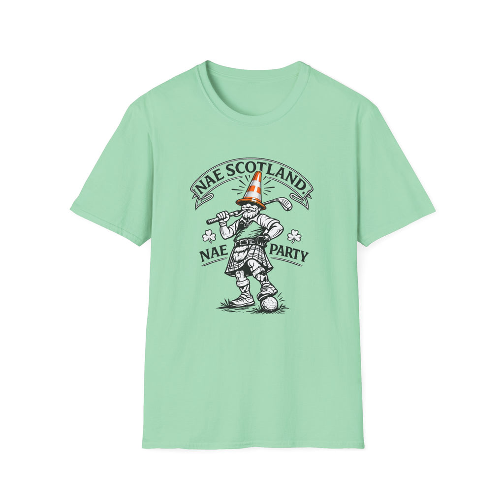 Copy of Nae Scotland, Nae Party – Baseball Stadium Cone T-Shirt