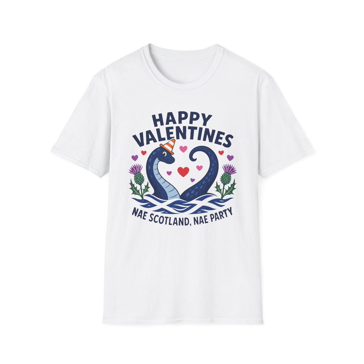 Valentines Nessie T-Shirt