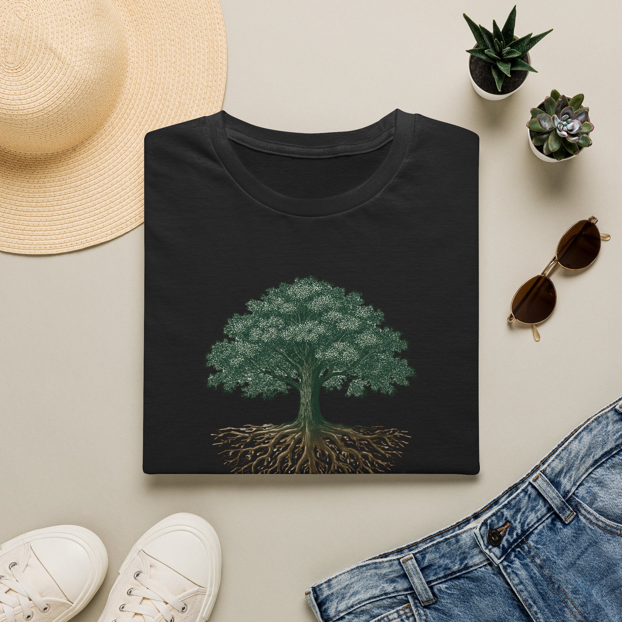 Tree with Exposed Roots T-Shirt