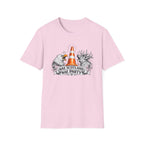 Nae Scotland, Nae Party – Eagle & Highland Stag Cone T-Shirt