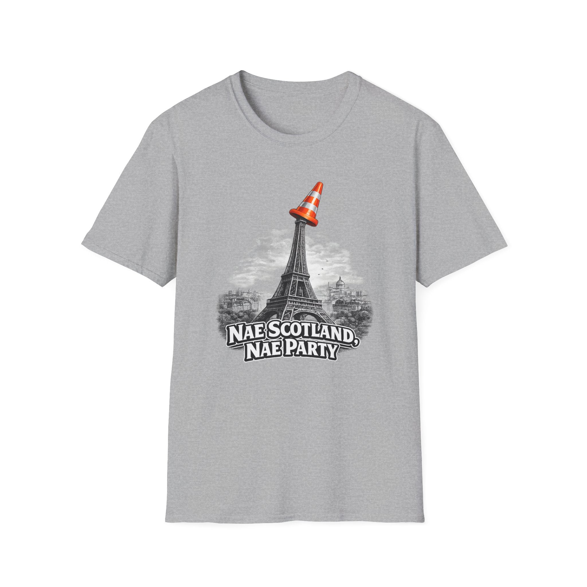 Copy of Nae Scotland, Nae Party – Eiffel Tower Cone T-Shirt