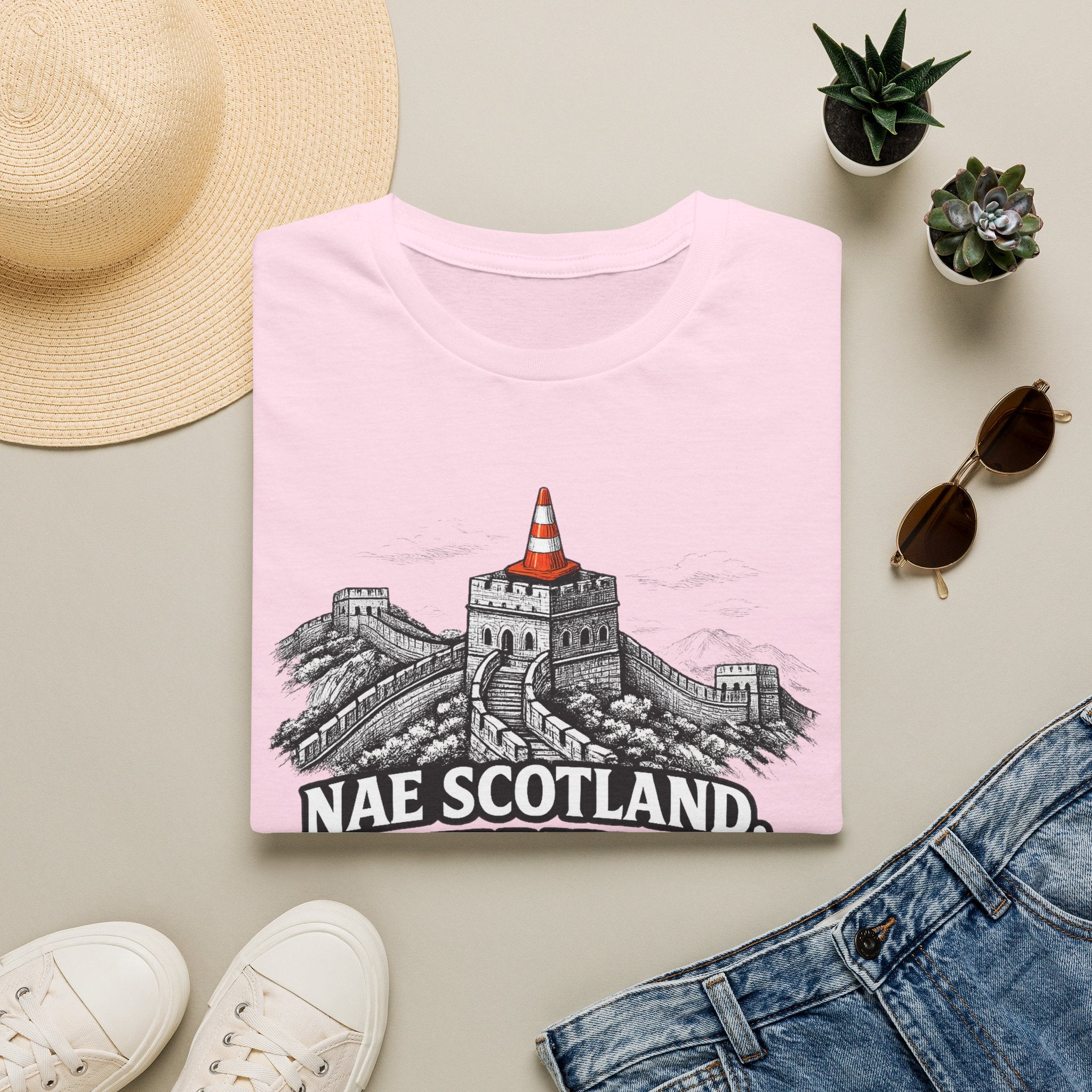 Nae Scotland, Nae Party – Great Wall Cone T-Shirt