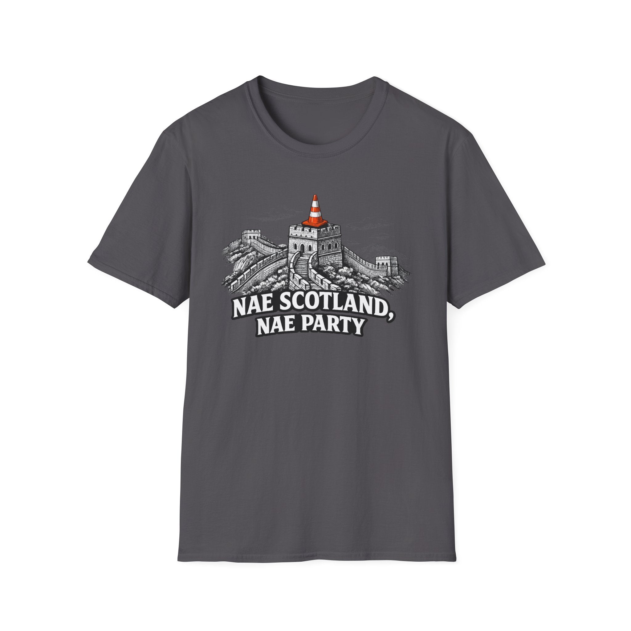 Nae Scotland, Nae Party – Great Wall Cone T-Shirt