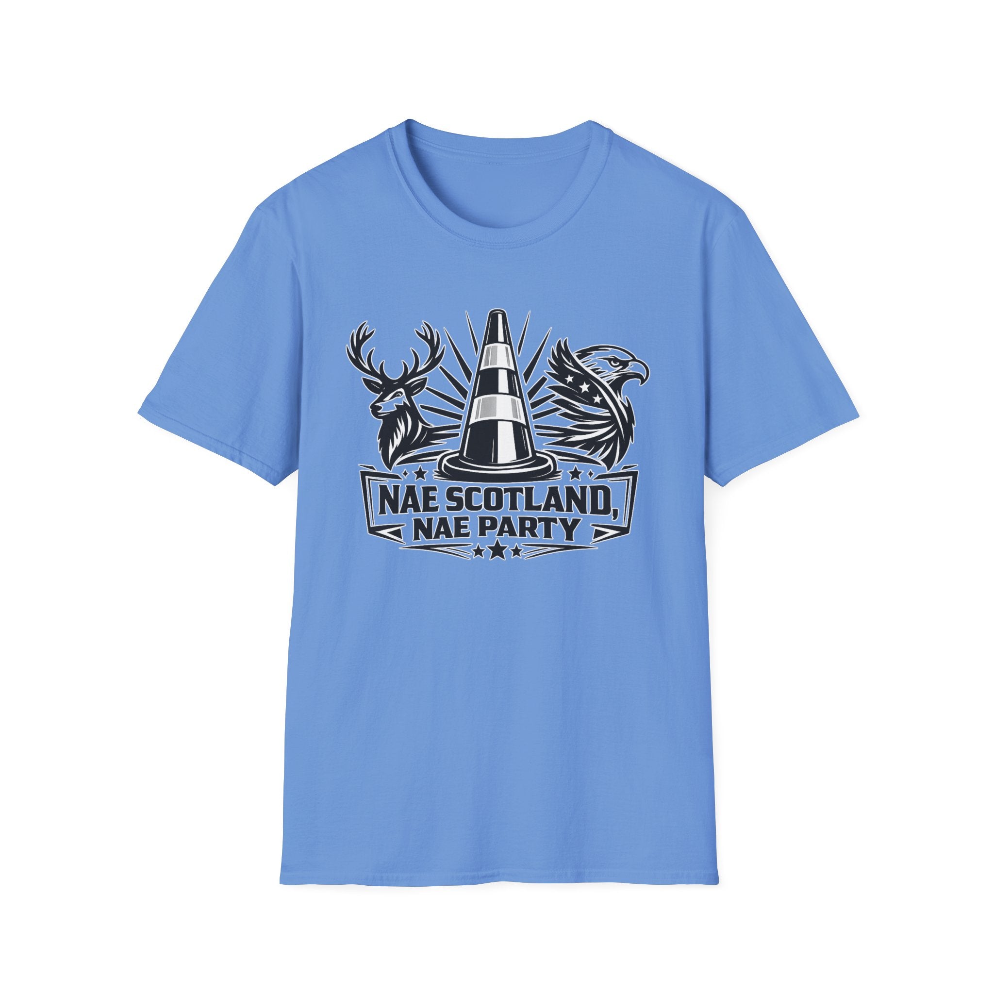 Nae Scotland, Nae Party – Deer - Eagle Cone T-Shirt