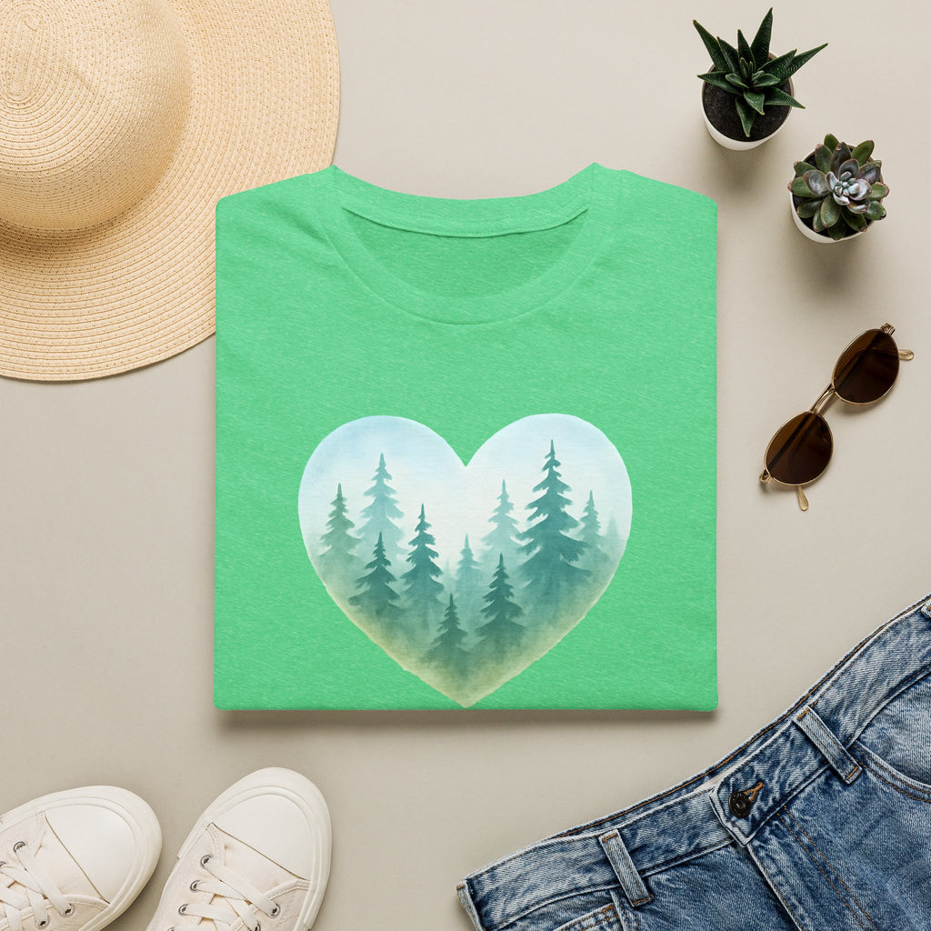Forest Therapy Heart T-Shirt
