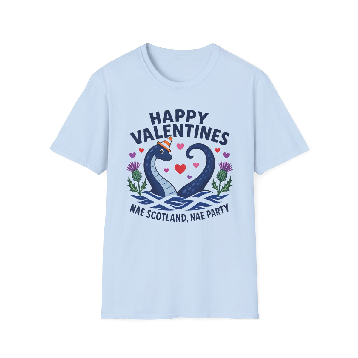 Valentines Nessie T-Shirt