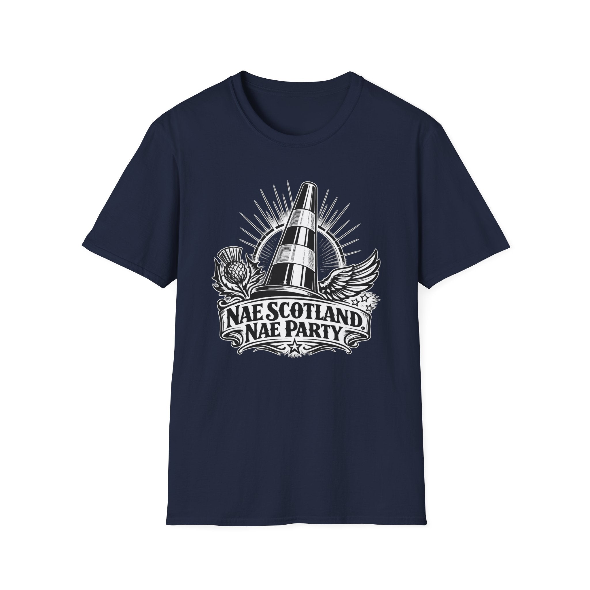 Nae Scotland, Nae Party – Thistles T-Shirt