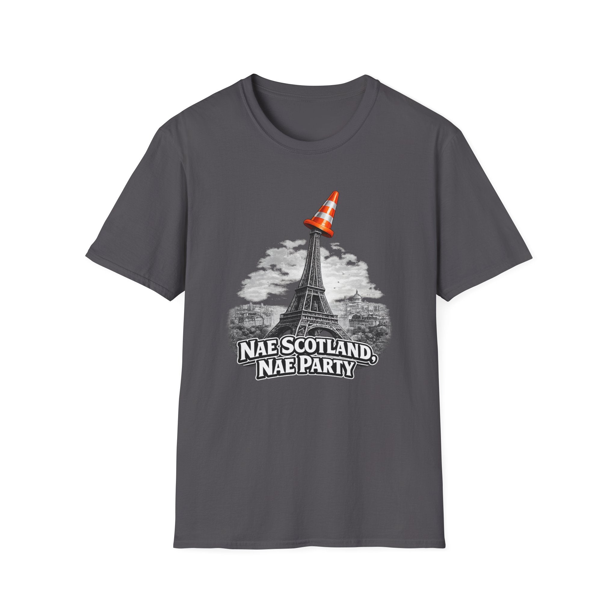 Copy of Nae Scotland, Nae Party – Eiffel Tower Cone T-Shirt