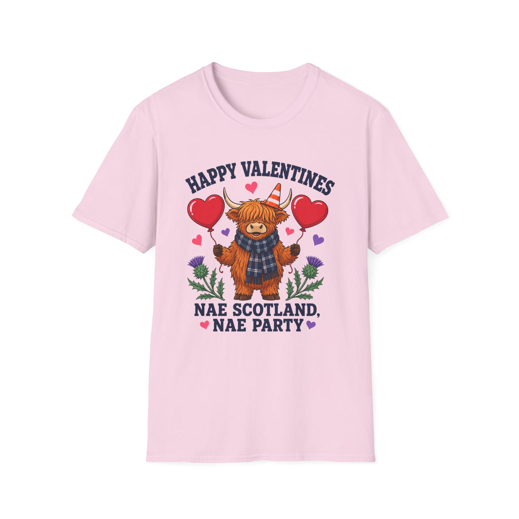Valentines Highland Cow T-Shirt